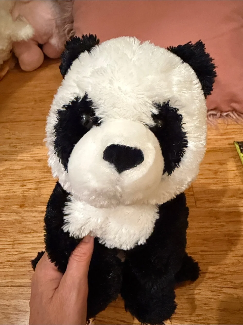 Ty Classic Beckett the Panda plush - Soft Black and White Stuffed Animal.